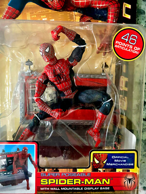 NEW VINTAGE MARVEL LEGENDS SPIDER-MAN 2 MOVIE SUPER POSEABLE