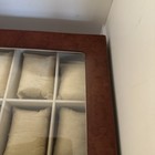 Beautiful Faux Finish 10 WATCH STORAGE BOX - Clear Plastic Top — photo 4