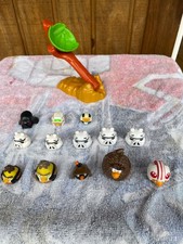 Angry Birds Star Wars Telepods - Lot Of 13Figures and thrower