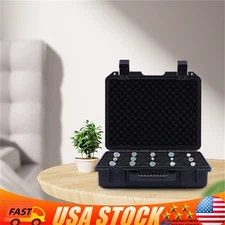 Watch Box Display Case Fit 15 Watch in Custom Foam Travel Watch Case Waterproof