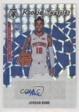 2019-20 Panini Mosaic Rookie Scripts Jordan Bone #RS-JBN Auto 9l4