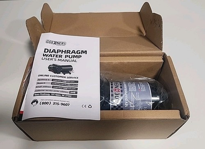 #ad INDUSTRIAL DIAPHRAGM WATER PUMP 4 CHAMBER SELF PRIMING WATER PRESSURE MACHINES $54.99