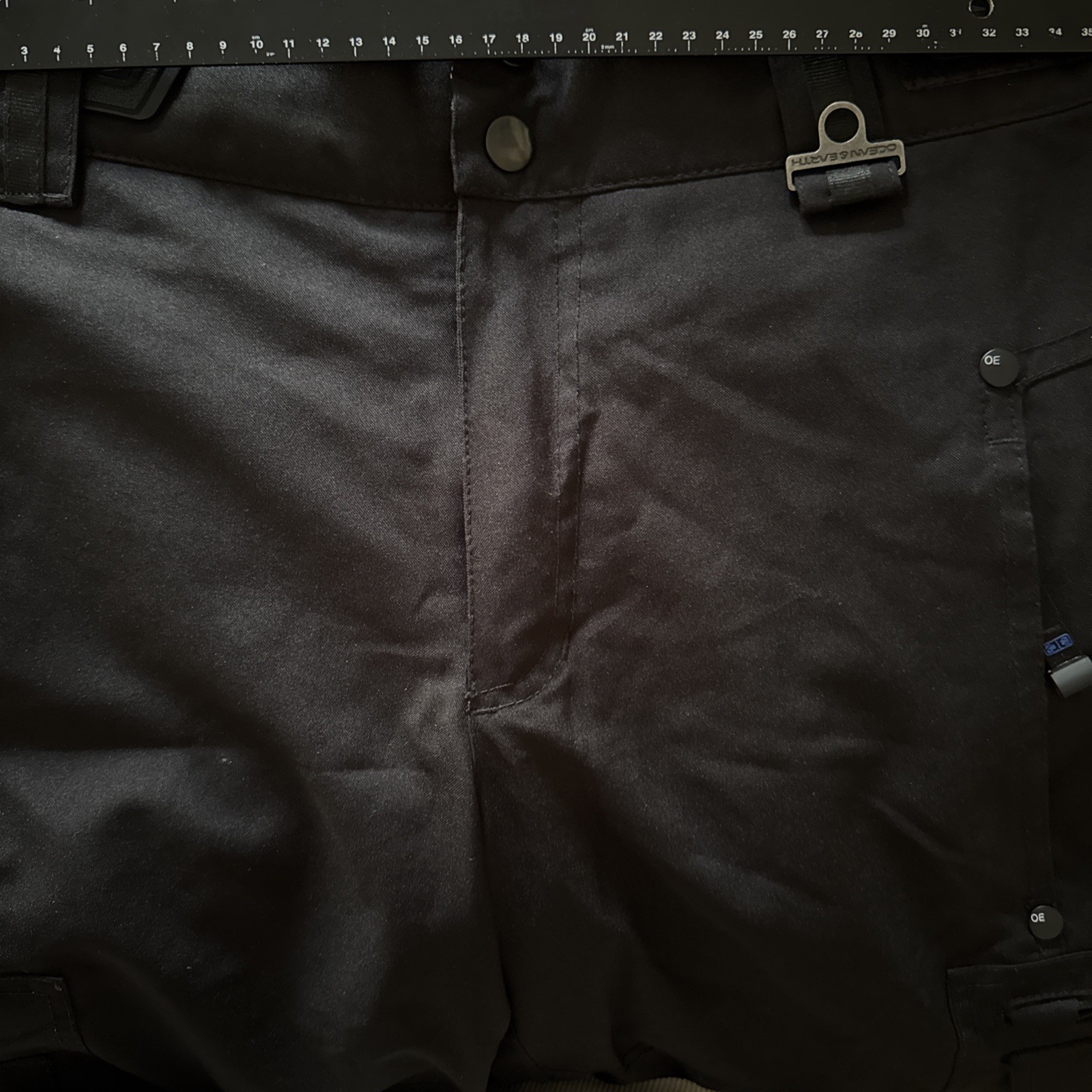 Ocean Earth Pro Series Ski/Snowboard Pants Men's Small Black