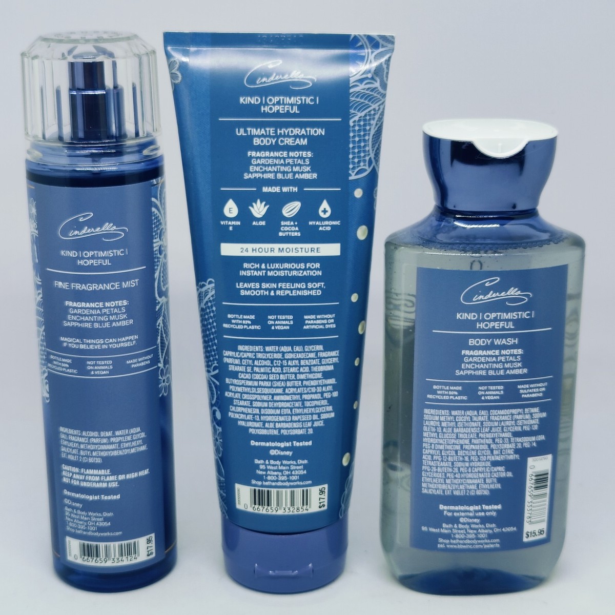 Bath Body Works Disney Princess Cinderella Fragrance Mist Body