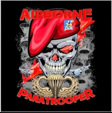 82ND AIRBORNE PARATROOPER ARMY MILITARY STICKER