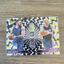 2024-25 Panini Donruss Optic Optical Illusions Luka Dončić Jason Kidd #1 NBA