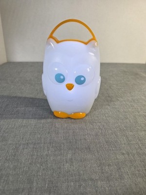 Munchkin Light My Way Owl Nightlight Portable Cord-Free Toddler Light Working 