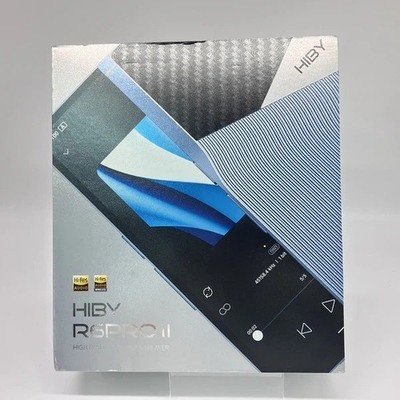 HiBy R6 Pro II DAP Hi-Res Audio Player AK4499EX Dual DAC Android 12 4,4mm EXC