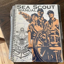 Sea Scouts Manual by Boy Scouts of America Spiral Bound - Sealed w/ small stain