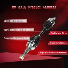 Front Pasenger CV Axle Assy For Buick Century 3.1L 1997-2005