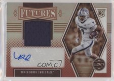 2022 Panini Legacy Futures Ruby 92/99 Romeo Doubs #FP-RD Patch Auto 4l3