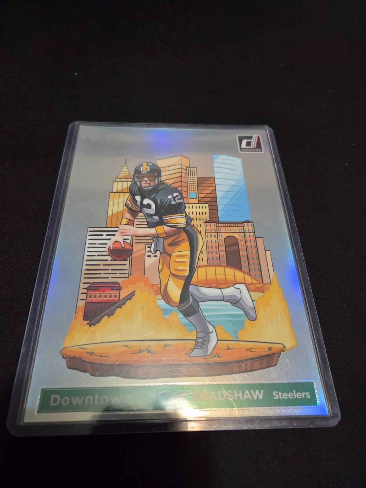 2024 Panini Donruss Jumbo Oversized Downtown! Terry Bradshaw #10