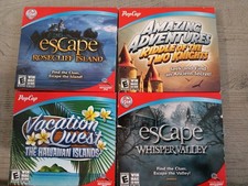 4 Vacation Quest & Escape Bundle PopCap Game PC Game Windows and Mac (Box)