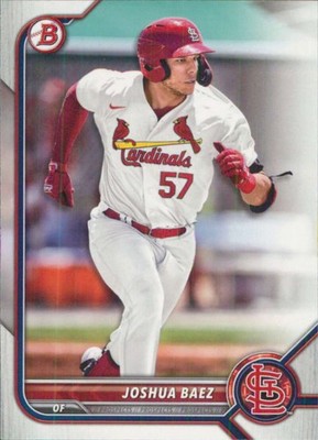 2022 Bowman Draft #BD-76 Joshua Baez Cardinals QUANTITY