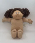 Vintage Cabbage Patch Girl Doll Brown Hair and Blue Eyes