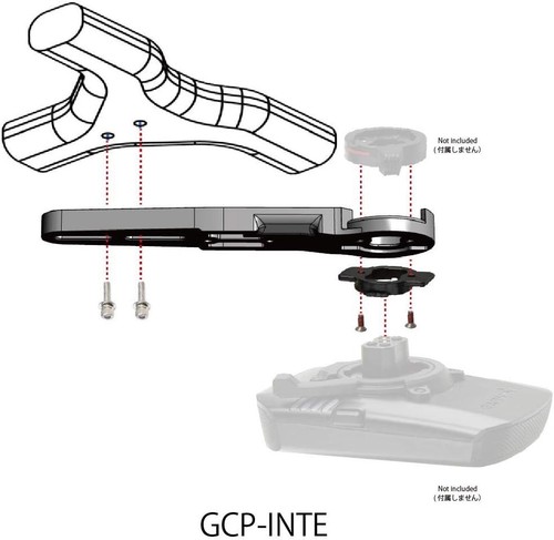 Description REC-MOUNTS Garmin Charge power pack mount Black GCP-INTE Integrated - Picture 3 of 4