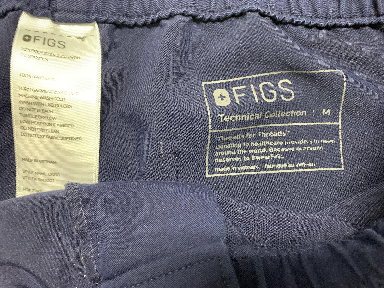 FIGS Cairo Technical Collection Pants Womens Medi… - image 4