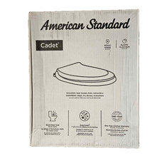 American Standard Cadet Slow-Close Round White Toilet Seat 1005-428-066, RL1518