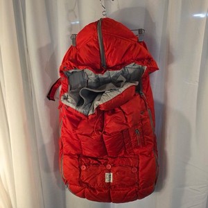 7 AM ENFANT Le Sac Igloo LS500 Stroller Cover. Red 6-18 Months Medium