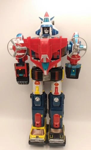 VTG 1982 Popy Dairugger Vehicle Voltron 15” Combiner Robot Japan Almost Complete