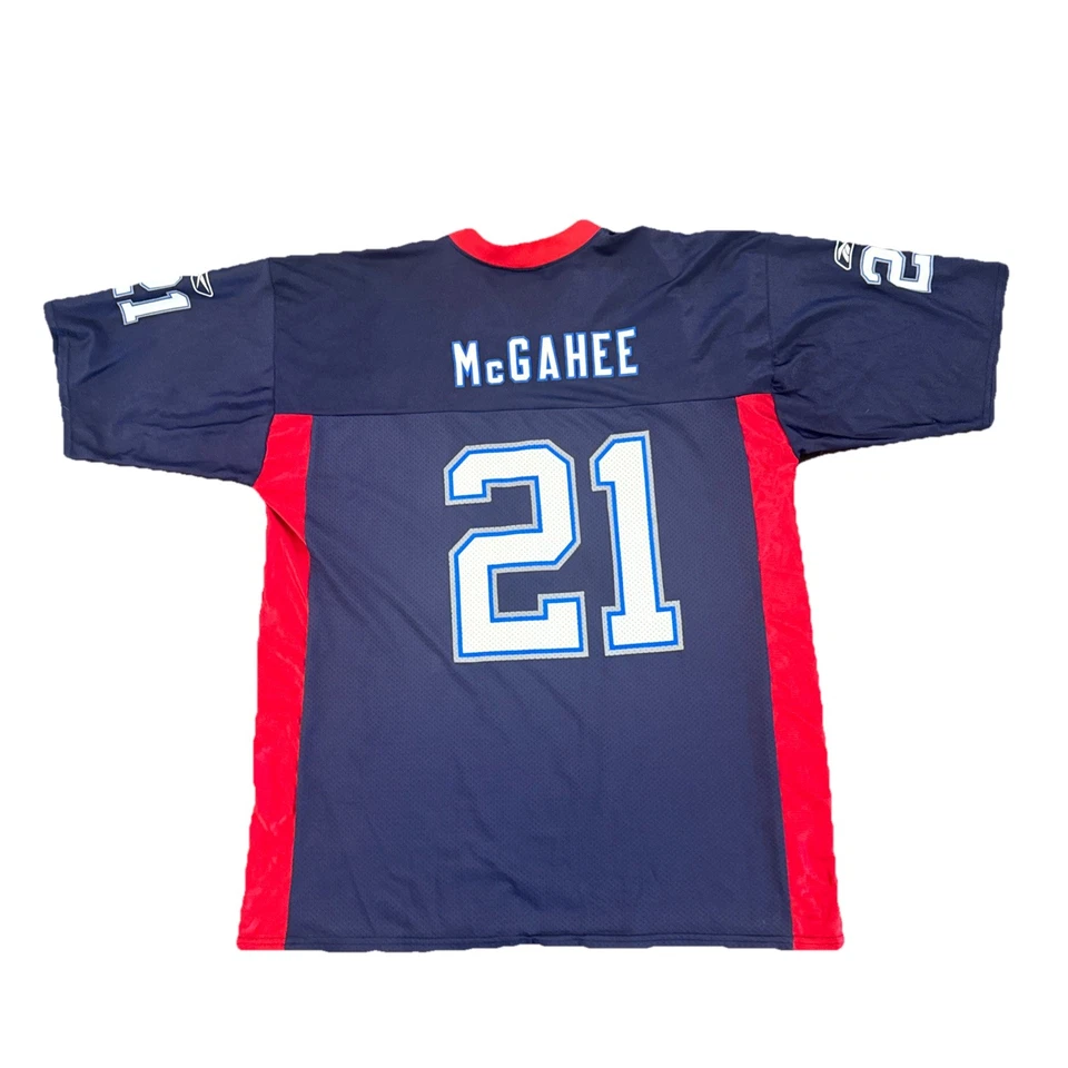 Buffalo Bills Jersey XL Willis McGahee Reebok Blue - Image 2 of 4