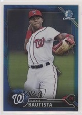 2016 Bowman Draft Chrome Top Prospects Blue Refractor /150 Rafael Bautista s3g