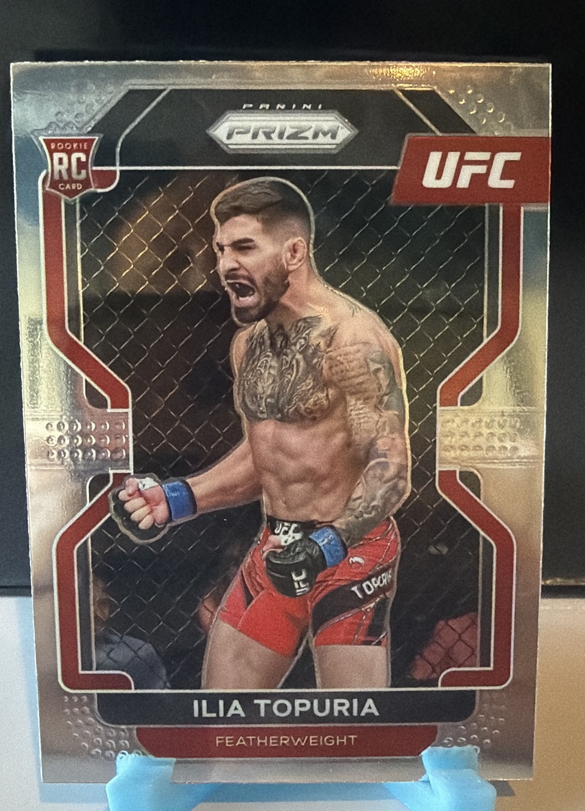 2022 Panini Prizm UFC - Ilia Topuria #115 (RC)