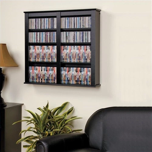 Prepac Floating Media Wall Storage - Thumbnail 3