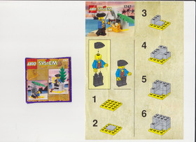 MINT! Lego 1747 Treasure Surprise 100% Complete + OBA