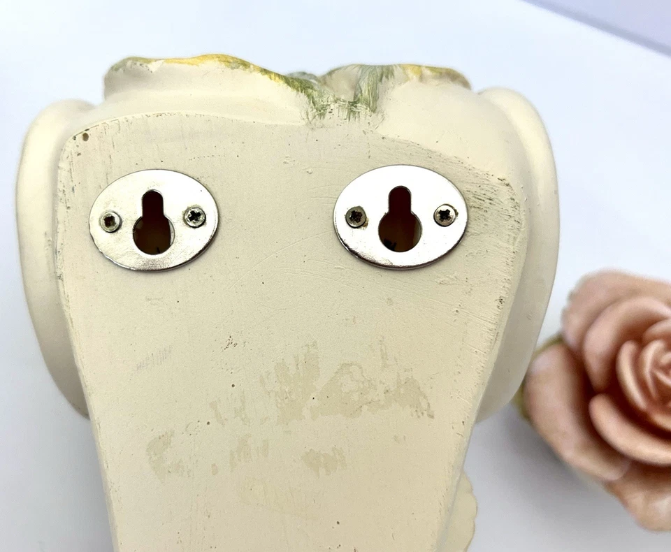 Par de soportes de pared para cortinas de flores de rosa pastel Foto 4 de 4