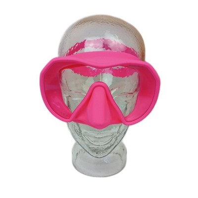 Beuchat Maxlux S Tauchmaske schmale Gesichtsformen pink rosa Tauchen