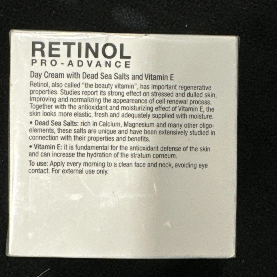 Crema de noche Delfanti Milano Retinol Pro-Advance con sales del Mar Muerto 50 ml Foto 3 de 4