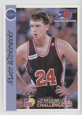 1992 Futera NBL Matt Witkowski 11pj
