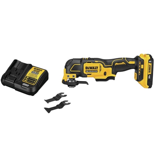 DEWALT DCS354D1R 20V MAX Oscillating Multi-Tool Kit (2 Ah) Certified Refurbished