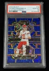 Patrick Mahomes II 2023 Panini Select Blue Disco Prizm #’d/25 PSA 10 GEM MINT