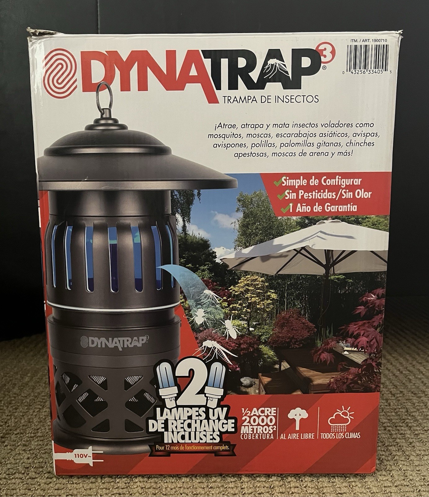 DynaTrap 1/2 Acre Mosquito, Bug And Flying Insect Trap