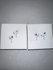 Empty Box - Apple AirPods Pro Lot Of 2 Box Only - White
