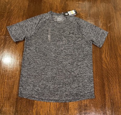 Under Armour UA Tech 2.0 Heather Gray Short Sleeve T-Shirt Men s M Loose NWT