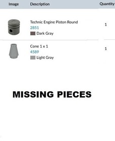 LEGO Technic 8815 Speedway Bandit Race Racing Formula 1