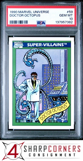 1990 Marvel Universe #59 Doctor Octopus PSA 10