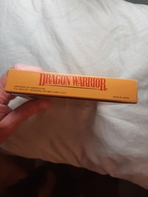 DRAGON WARRIOR w/box & manual for Nintendo NES  - ALL NEAR-MINT! - Works GREAT!