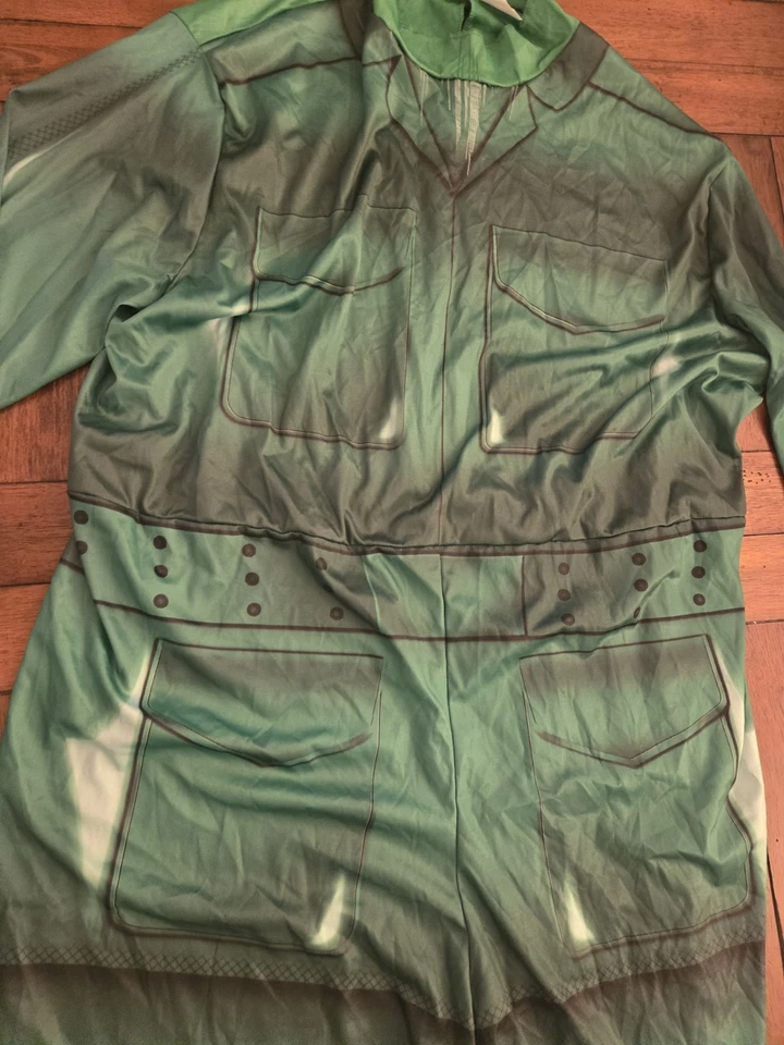 Disfraz de Halloween vintage XL para hombre HOMBRE DEL EJÉRCITO VERDE Toy Story Foto 2 de 4