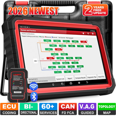 LAUNCH X431 PRO3S+ V+ PRO 5 KFZ OBD2 Diagnosegerät Scanner Key Programmier CANFD
