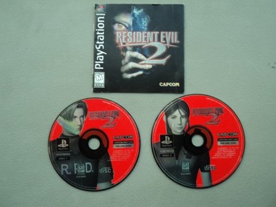Resident Evil 2 PS1 (PlayStation 1) Discs 1 & 2 With Manual - Authentic