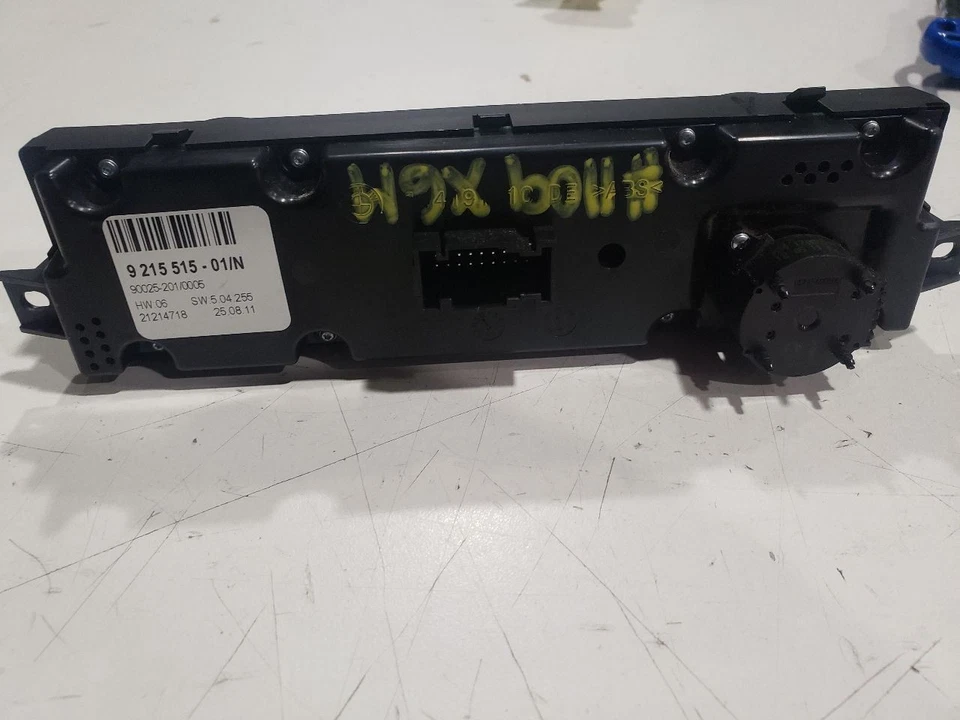 Assento traseiro e controle climático de temperatura - 2012 BMW X6M E71 - 08-14 OEM 9215515 - Imagem 4 de 4