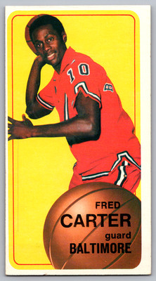 1970-71 TOPPS #129 FRED CARTER BULLETS ROOKIE