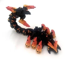 3D printed Articulating Dune Striker With Posable Tail