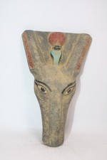 RARE ANCIENT EGYPTIAN ANTIQUE Anubis Jackal Afterlife Headed Bust Statue Stone