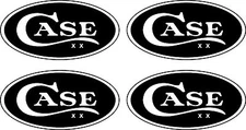 4 CASE XX knife oval decals FREE SHIPPING