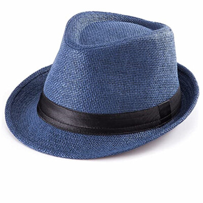 Classic Fedora Trilby Hat For Men & Women - Lightweight Floral Sun Cap With Short Brim, Unisex Casual Wear 12 thumbnail image